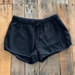 Drawstring sweatshorts